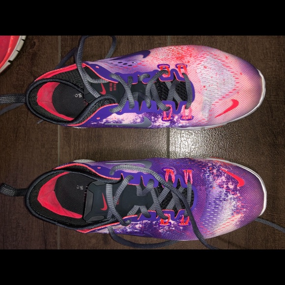 Nike OMBRÉ pink and purple sneakers - Picture 2 of 3